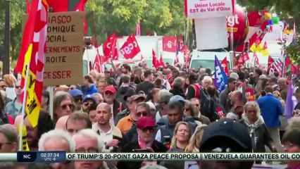 France | Nationwide demonstrations erupt against spending cuts