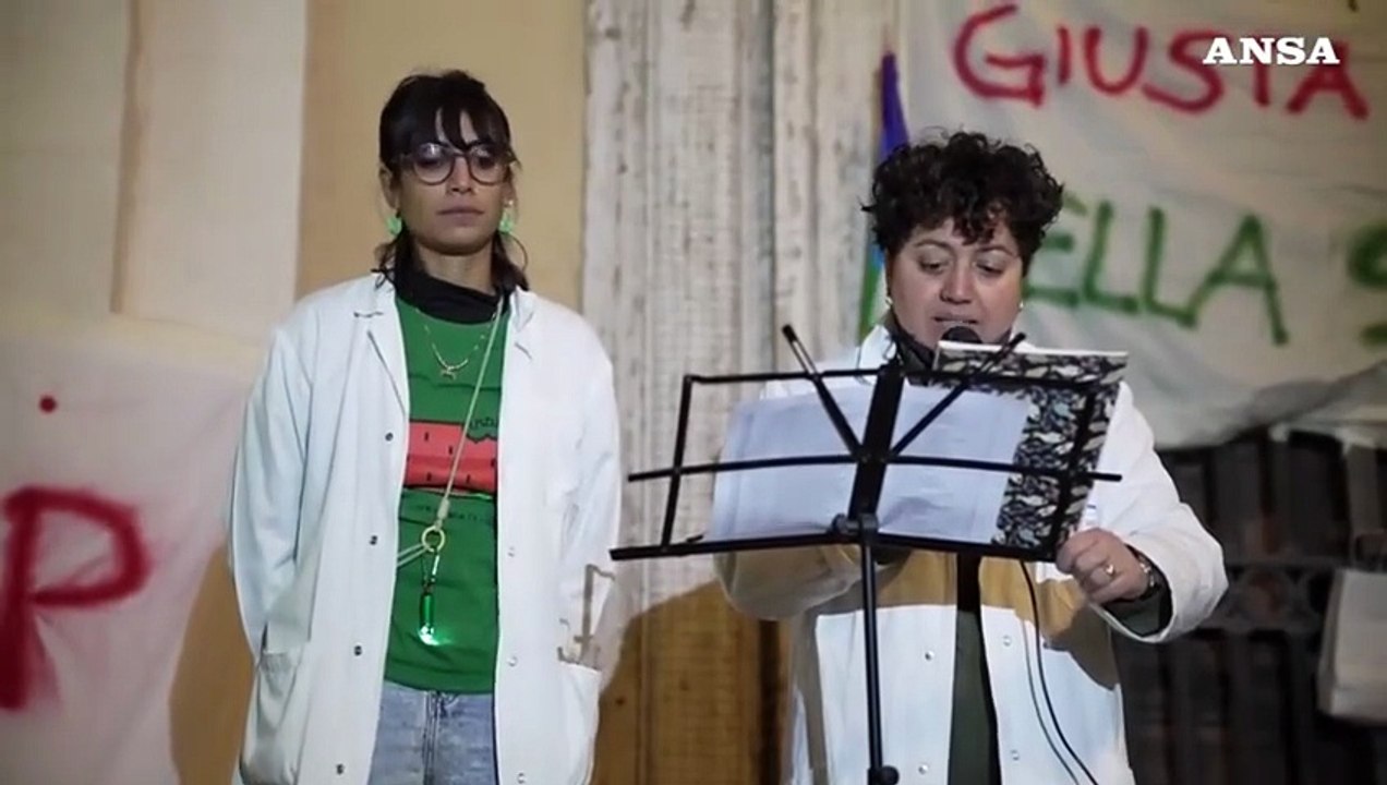 Flash mob in 100 ospedali per i medici palestinesi