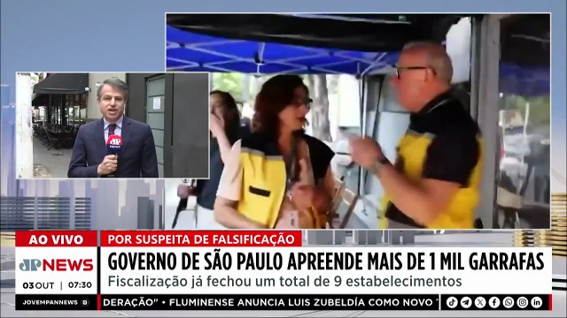 Operação em SP apreende mais de mil garrafas de bebidas adulteradas