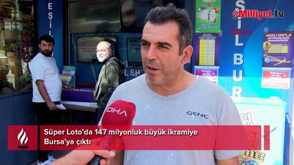 Süper Loto’da 147 milyon lira kazandı! 'Hanımı aradım, biletlerin fotoğrafını isteyeceğim'