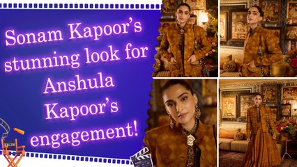 Sonam Kapoor stuns in three-piece dress, gives perfect fusion of traditional and modern fashion