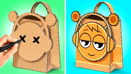 WOW! Sprunki Paper Universe ✨ Wild Cardboard Life & Fun DIY Crafts! 🎨🏠