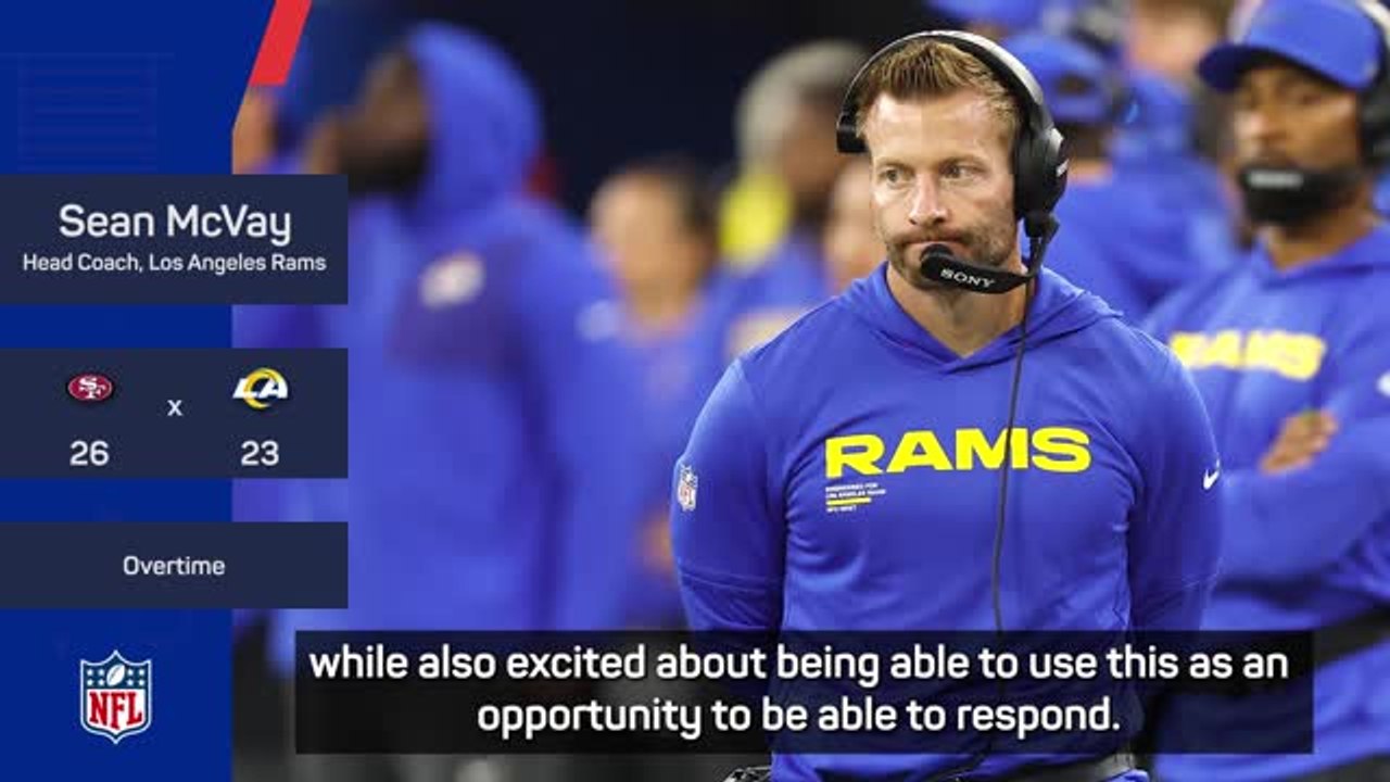 McVay 'sick' with play-calling which contributed to painful OT loss