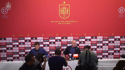 RUEDA de PRENSA de LUIS de la FUENTE