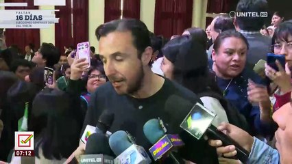 Velasco confirma su presencia en debate: “Esperemos que Edman (Lara) pueda ir”