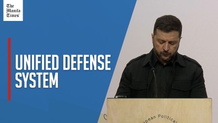 Zelenskyy urges Europe to build 'drone wall' against Russia