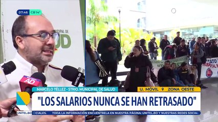 ​Secretario de salud de la capital cruceña dice que no se debe sueldos a los trabajadores