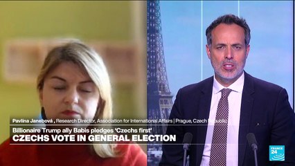 Czechs vote as frontrunner Babis promises lavish spending, less Ukraine support