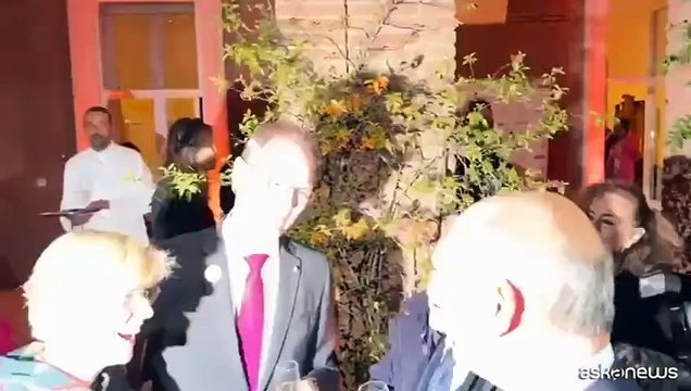 Alla festa dell'Unità Tedesca Gentiloni, Foti, Lotito, Mulé e Boschi