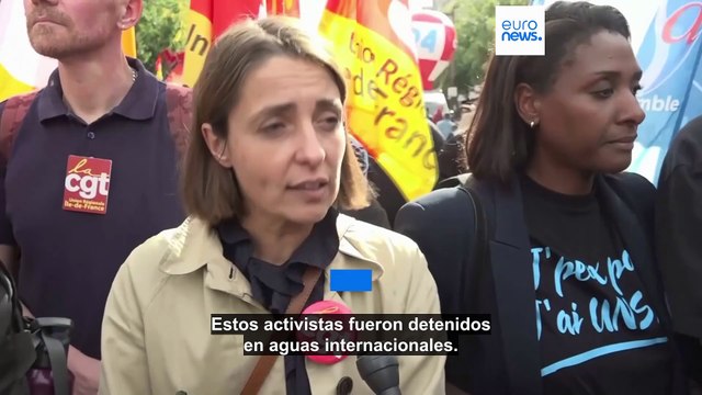 De Madrid a Río, cientos de miles de personas claman contra la detención de la Flotilla