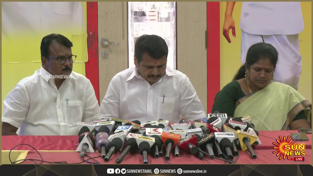 senthil Balaji Press meet