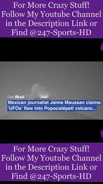 UFOs Spotted Over Erupting Volcano! 🌋👽 ‘Wormhole for Aliens’ Claims Shock Viewers #UFO #Aliens