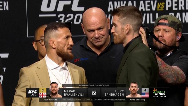 Brutal intercambio de insultos antes del UFC 320: Yo tengo huevos georgianos