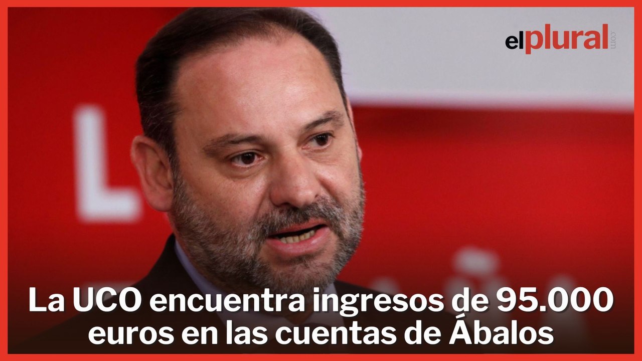 La UCO encuentra ingresos por valor de 95.000 euros en las cuentas de Ábalos sin justificación