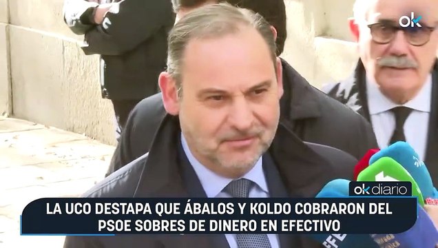 La UCO destapa que Ábalos y Koldo cobraron del PSOE sobres de dinero en efectivo