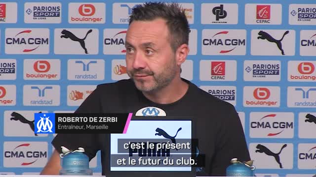 Marseille - De Zerbi : "Si Vermeeren sort de sa réserve..."