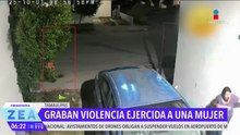 Graban violencia ejercida contra una mujer en Tamaulipas
