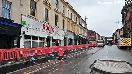 Rocco Italiano is struggling due to long-running roadworks on Darlington Street, Wolverhampton