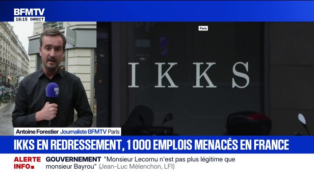 Plus de 1.000 emplois menacés: l'enseigne de mode IKKS placée en redressement judiciaire