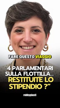 Robby Giusti - Liberati questa mattina i quattro parlamentari italiani (03.10.25)