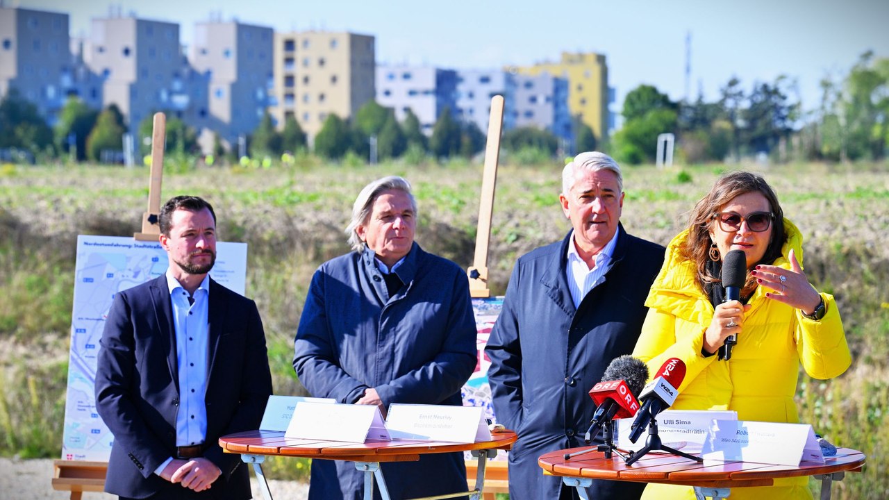 Stadt Wien freut sich über neuen Straßenbau, will Seestadt Aspern erweitern