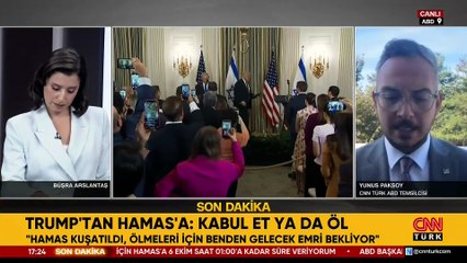SON DAKİKA... Trump 'son şans' diyerek Hamas'a süre verdi: "Kabul et ya da öl"