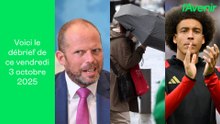 Le Récap': nos 5 infos à ne pas manquer ce vendredi 3 octobre 2025
