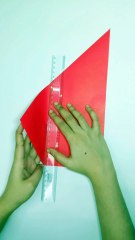 How to Make an Envelope with a Leaf Origami Decoration