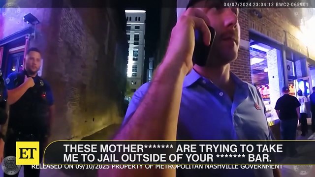 Morgan Wallen Body Cam_ Watch Country Star Call Eric Church for Help During Chai