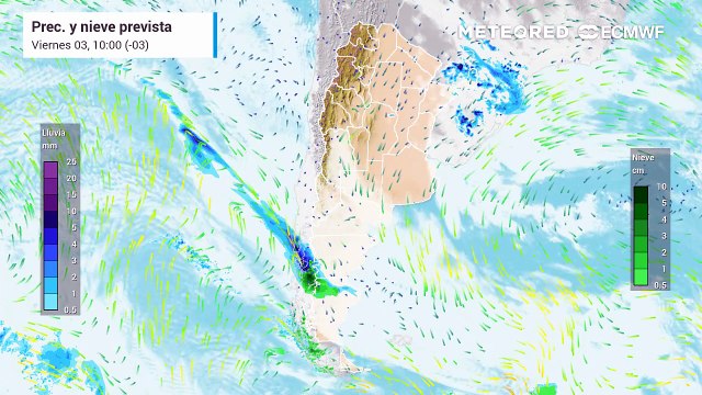 Del calor al frío intenso en Argentina: tormentas el fin de semana y heladas a inicios de semana en estas regiones