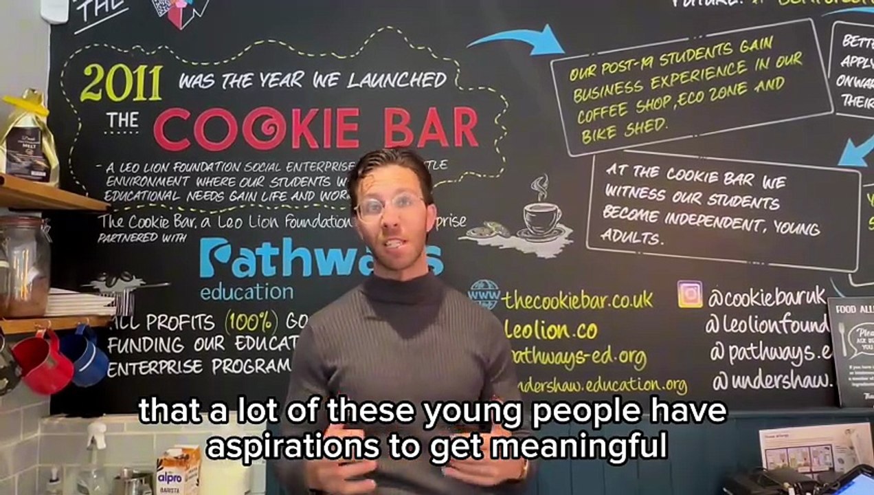 George Pickersgill, Head of Alternative Provision at Pathways Community Trust, outlines the vision for Future Pathways and how the Cookie Bar will support young people at risk of exclusion