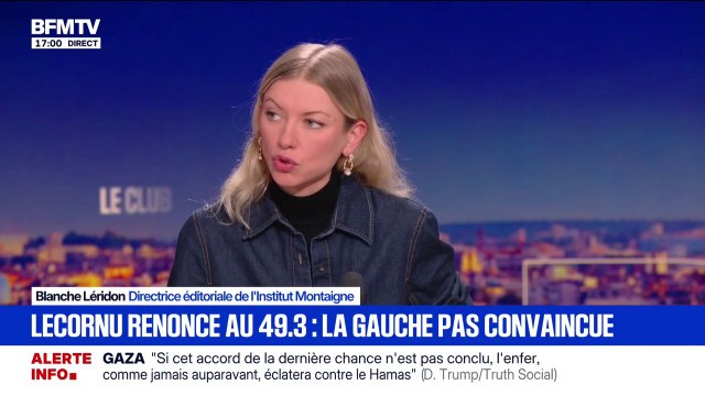 Sébastien Lecornu renonce à gouverner avec le 49.3: pour Blanche Léridon, (Institut Montaigne), cette décision est symbolique
