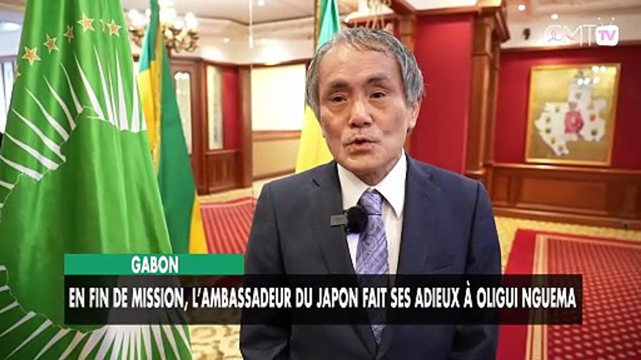 [#Reportage] Gabon : en fin de mission, l’ambassadeur du Japon fait ses adieux à Oligui Nguema