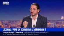 "Si on ne veut pas d'un budget macrono-lepéniste [...] il faut censurer Lecornu le plus rapidement possible", fustige Aurélien Le Coq, député (LFI)