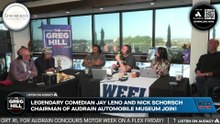Legendary Comedian Jay Leno and Nick Schorsch Chairman of Audrain Auto Museum join!