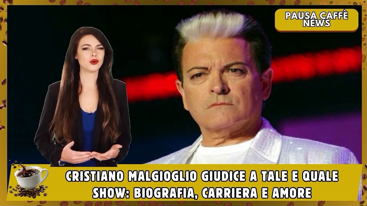 Cristiano Malgioglio giudice a Tale e Quale Show biografia, carriera e amore