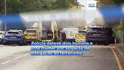 Três detidos por ligação ao ataque com carro e faca à sinagoga de Manchester