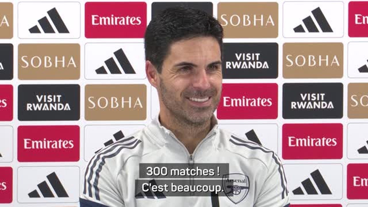 Arsenal - Arteta fier d'atteindre les 300 matches chez les Gunners
