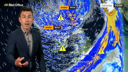 Met Office Friday Evening Weather Forecast 03/10/2025