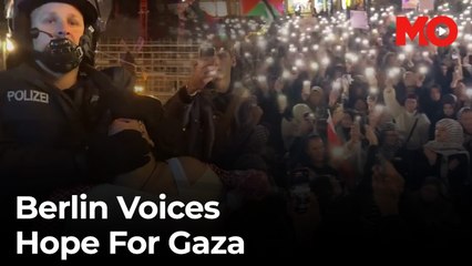 Berlin Protest in Support of Gaza Amid Flotilla Detentions ✊