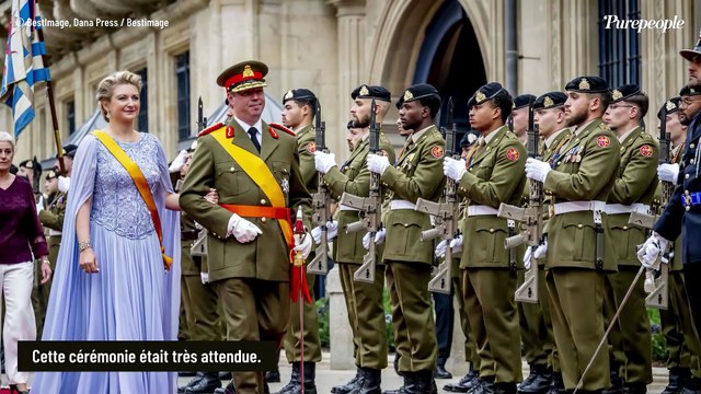 Guillaume de Luxembourg succède à Henri : le grand-duc se fait voler la vedette par son fils dont l'attitude rappelle celle du prince Louis de Galles