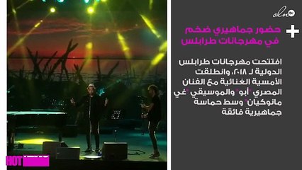 حضور جماهيري ضخم بمهرجانات طرابلس الدولية