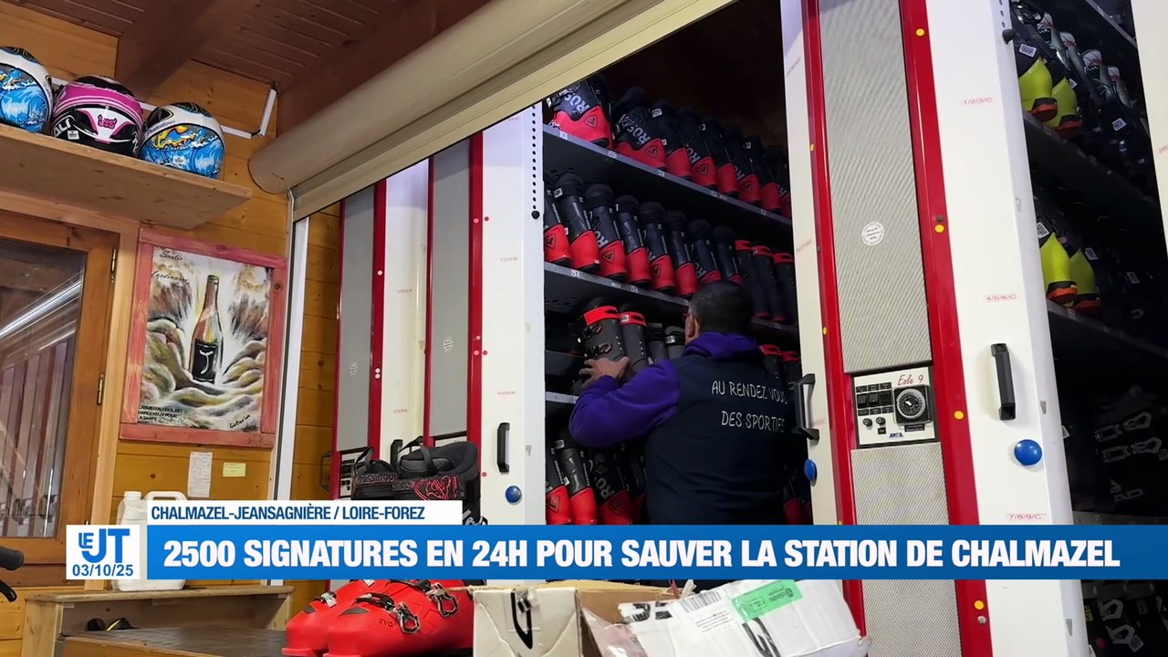 La station de ski Chalmazel ne va pas ouvrir cet hiver / Sensibilisation sur les risques d'inondations avec le village "plouf" / Après leur défaite les Verts veulent remonter la pente face à Montpellier