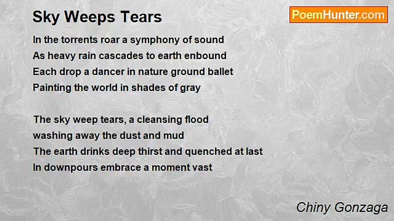 Chiny Gonzaga - Sky Weeps Tears