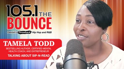 Detroit’s New #BookTok Destination- Sip-n-Read | Tamela Todd Interview with 105.1 The Bounce