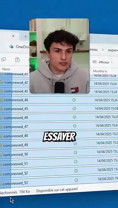 Comment compresser peut parfois... ajouter du poids