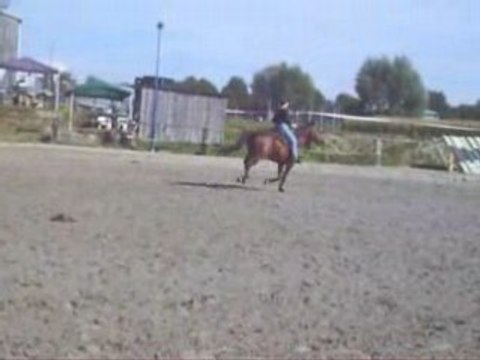 Barrel race kaa et Sandra 2007