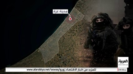 خريطة للأقمار الصناعية توضح مسار تقدم الجيش الإسرائيلي في مدينة غزة