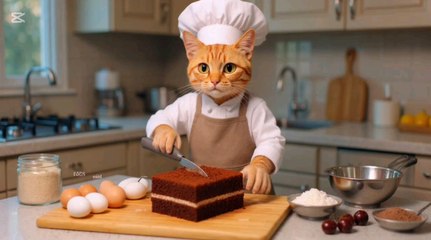 Making The VIRAL lazy cat Cake was a mistake | Chocolate Cake | How To Make Moist Chocolate Cake