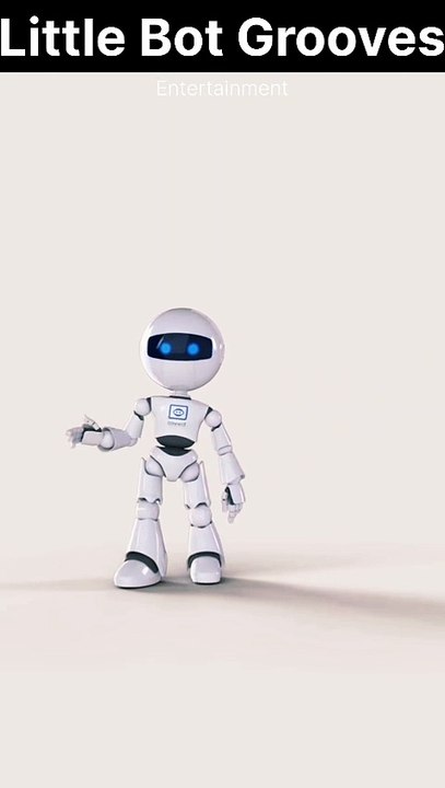 Adorable White Robot Shows Off Its Amazing Dance Moves